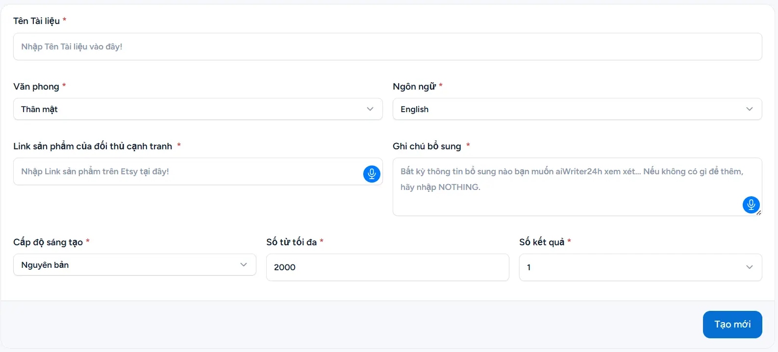 Công cụ Phân tích đối thủ trên Etsy